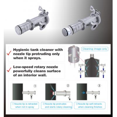 Pressure-open nozzle RJ2-PON