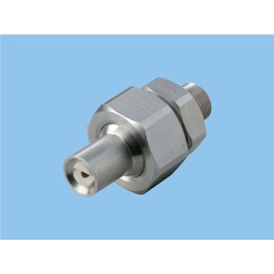 Flat spray with mountain-shaped spray distribution(Universal-joint type) UT+VP series nozzles
